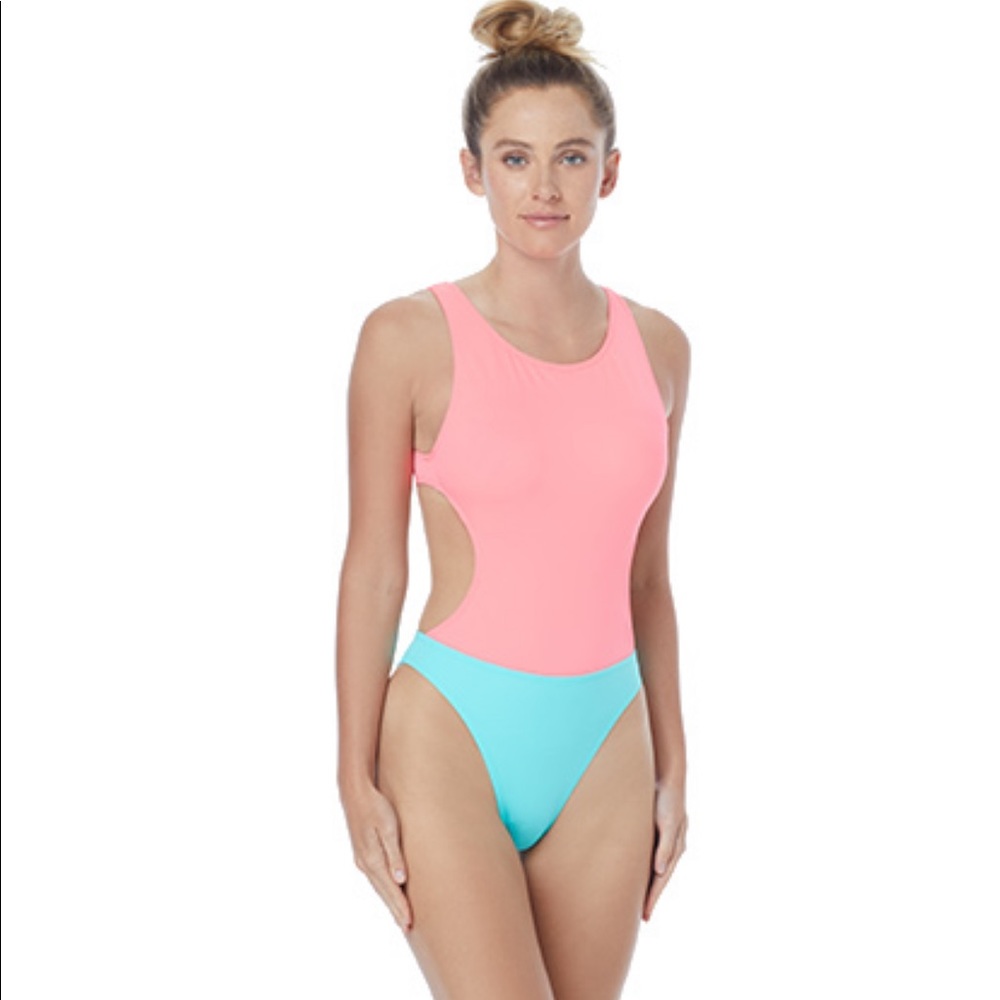 NWOT Coco Rave Joan High Neck One-piece